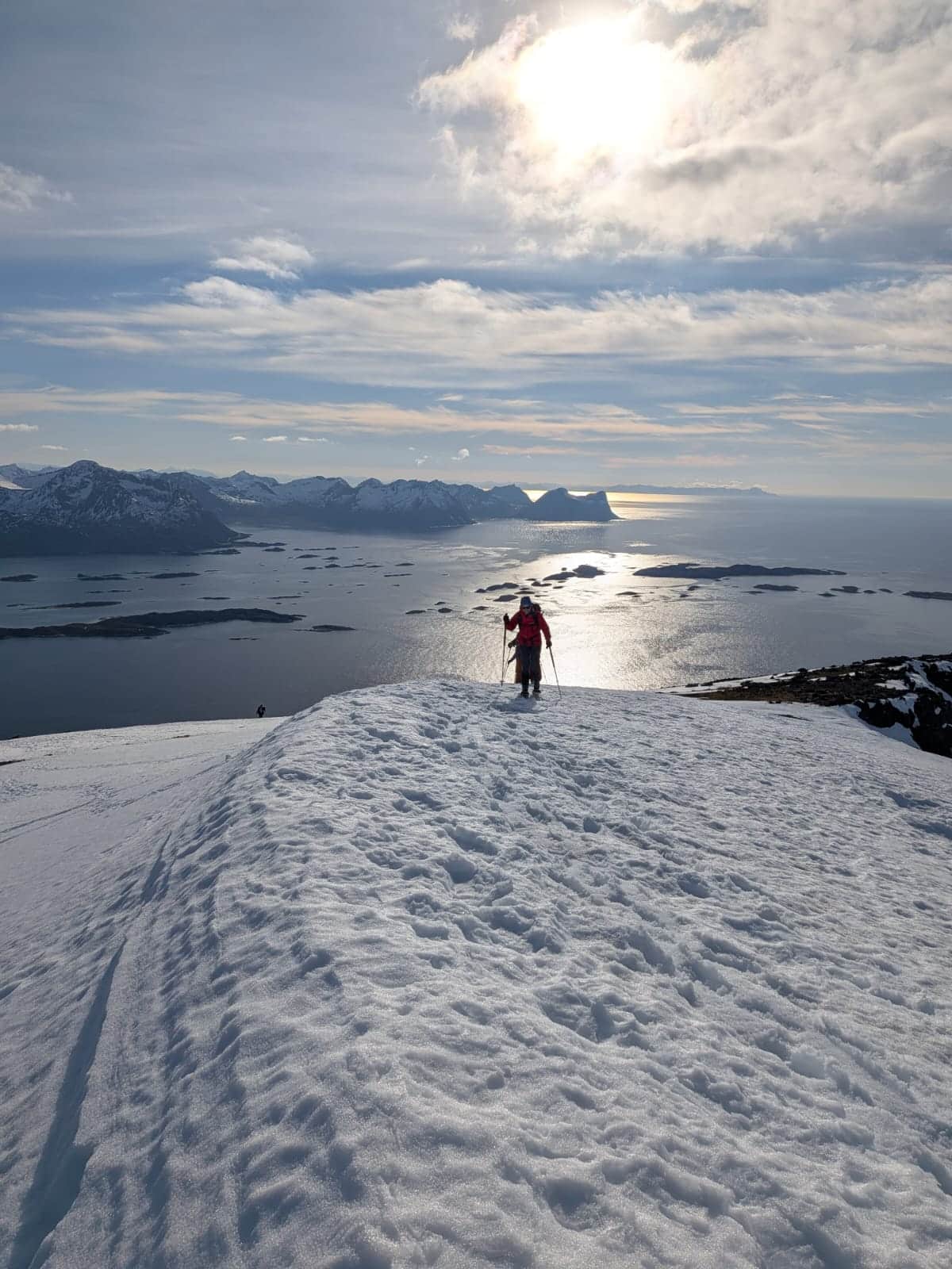 Ski de randonnée à Senja