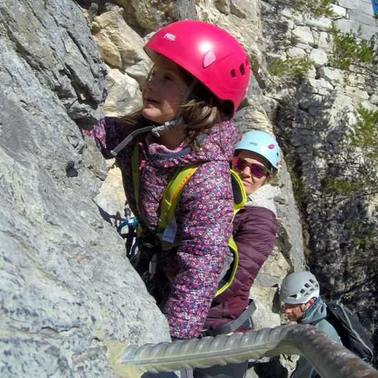 Via Ferrata for children's !