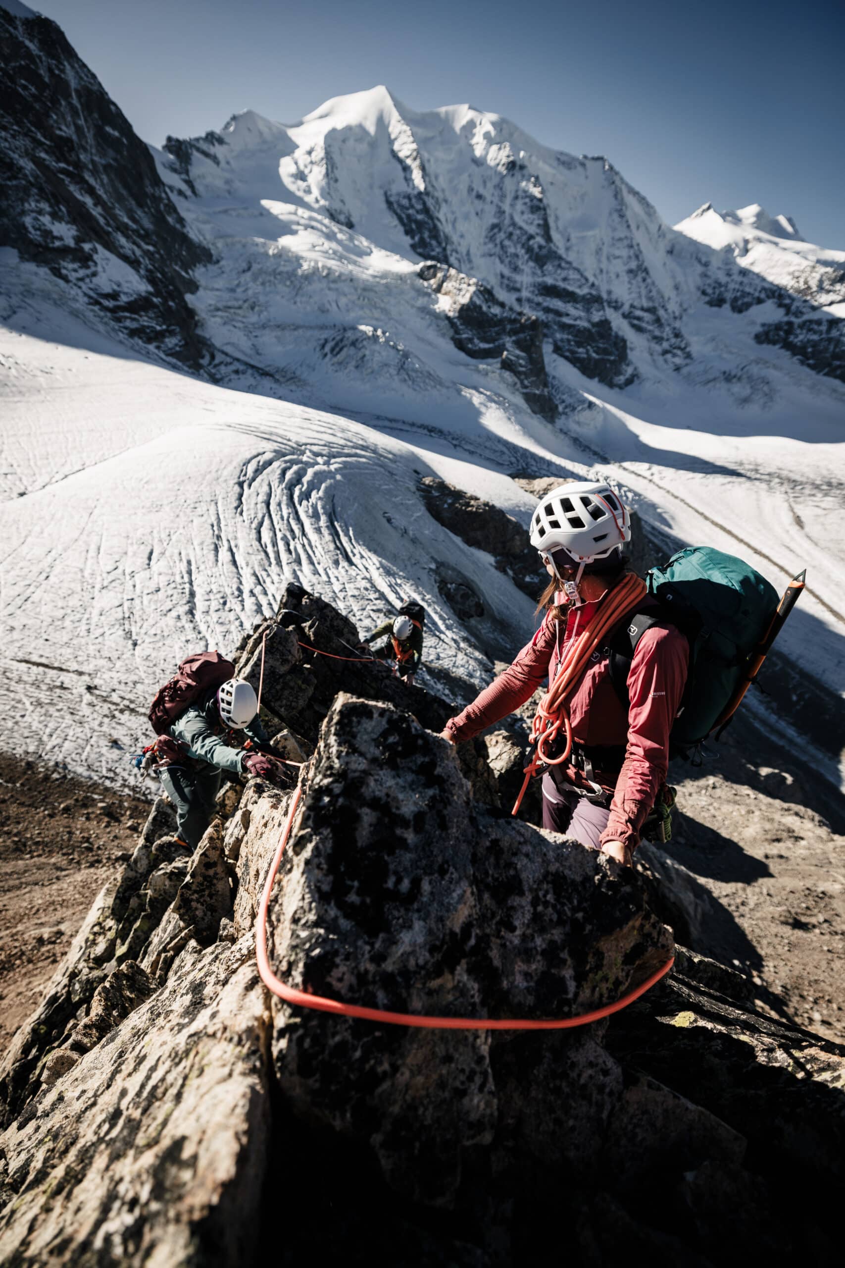 Mountaineering and climbing workshop