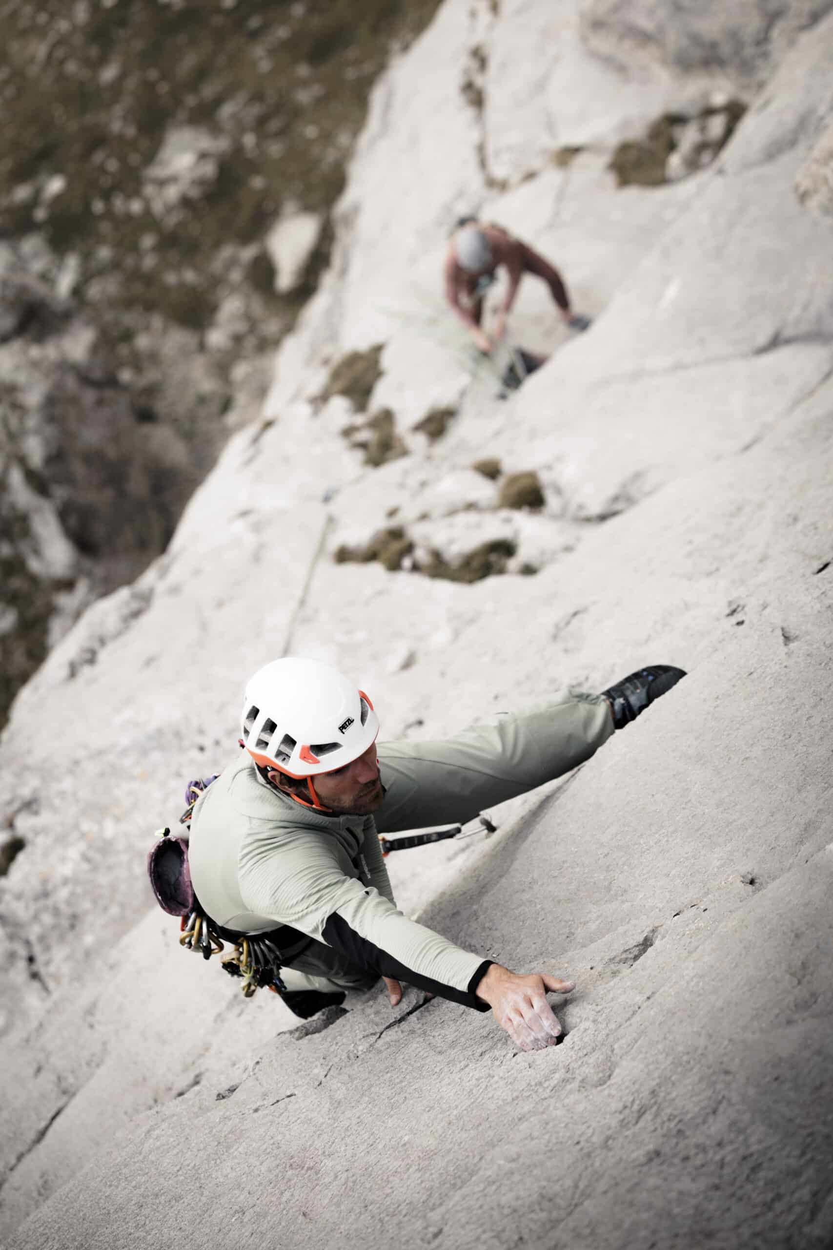 Escalade plaisir en grandes voies